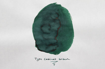 Van Dieman's Flywheel - Type Cabinet Green Fountain Pen Ink