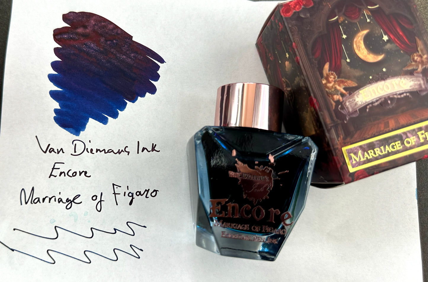 Van Dieman's Encore - Marriage of Figaro 40ml Shimmering Fountain Pen Ink